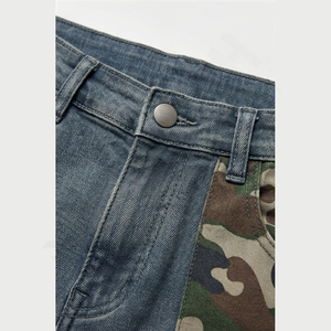 Pantalones Vaqueros de Uso Diario para Hombre, Diseño Personalizado, Transpirables, con Decoración de Botones, Primavera Invierno, Alta Calidad, Venta al Por Mayor - Product Image 4