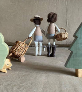 Best Selling New Dollhouse Doll House Removable <b>Trolley</b> Dining Cart Shelf Mini Furniture Food <b>Toy</b> Accessories - Product Image 5