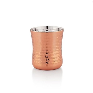 ชุดขวดน้ำทำจากทองแดงบริสุทธิ์อุปกรณ์สำหรับดื่มแก้วแบบมินิมอล2ขวดพร้อมดีไซน์แบบใช้ค้อนดื่มโดยตรงสำหรับใช้ในครัว faizacraft โลหะ - Product Image 1