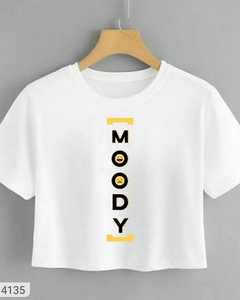 High Quality 220gsm 100% Cotton Women's <b>Crop</b> <b>Tops</b> Blank Crew Neck Short Sleeve T-shirts for Women Wholesale Custom Logo Printing - Product Image 4