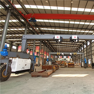 เครนยกขนาด5ตัน30ตันเคลื่อนที่ได้อุปกรณ์ยกเครนยางคานเดี่ยวแบบพกพา - Product Image 6