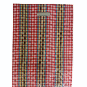 Sac en plastique tissé PP découpé en D, couleur personnalisable, résistant à l'humidité, avec impression flexo et poignée longue pour la manipulation - Product Image 4