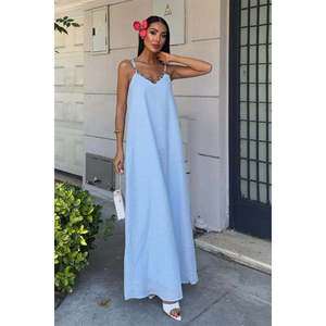 Vestido Lina Modal con Tirantes 2906, Transpirable para un Uso Cómodo - Product Image 5