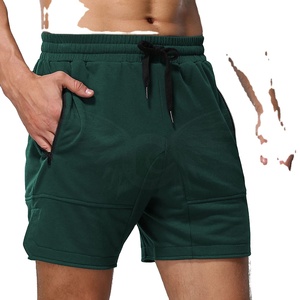 Pantalones cortos de algodón para hombre, informales, para gimnasio - Product Image 1