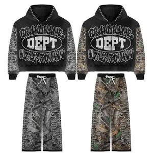 Conjunto de Pantalones y Sudadera Deportiva Personalizada de Invierno para Hombre y Mujer, Transpirable, con Capucha de Forro Polar y Pantalones Acampanados - Product Image 3