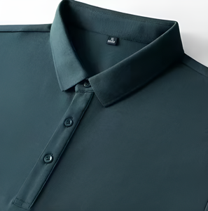 Chemises pour hommes en gros, t-shirts de haute qualité, options grandes tailles, 3 boutons, tricotés, brodés, 100% coton, respirants, séchage rapide - Product Image 4