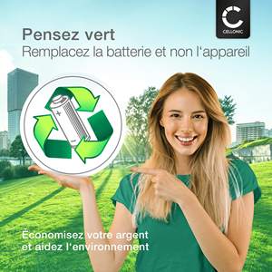 Batterie de rechange 1,2 V 2000 mAh pour rasoir électrique, 2 pièces pour usage facial - Product Image 3