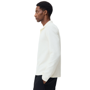 Sudadera Personalizada de Manga Larga para Hombre, Cuello Polo, Estilo Pullover, Bordado Estampado, Ropa Urbana, Ajuste Holgado, Informal, Cómoda, OEM/ODM - Product Image 4