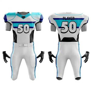 Uniforme de Fútbol Americano Personalizado para Equipos, Tela Elástica de Secado Rápido, Fabricante al por Mayor - Product Image 4