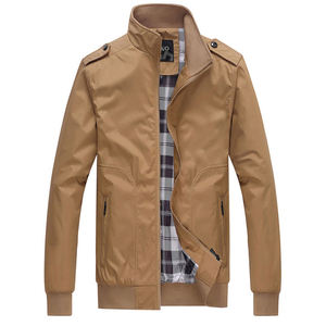 Vestes d'hiver pour hommes en gros de haute qualité, épaisses, à fermeture éclair, vestes en polaire pour hommes personnalisées, sans capuche - Product Image 5