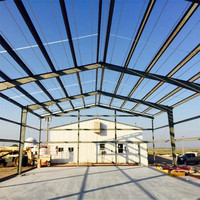 Maison préfabriquée moderne en structure acier, kit de maison préfabriquée, maison modulaire en conteneur pour villa, bureau, entrepôt, bâtiment