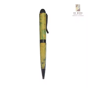 Bolígrafo Premium de 0,7mm para uso diario hecho de madera Coffee Burl para coleccionistas - Product Image 4