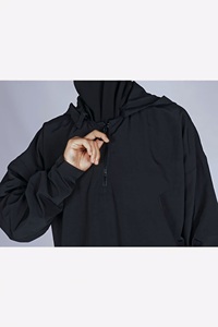 Ropa Deportiva Holgada de Invierno con Estampado Transpirable de Secado Rápido para Mujeres Musulmanas, Poliéster/Nailon, Talla Grande - Product Image 6