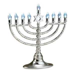 Support de chandelier Menorah personnalisable avec finition moderne pour la décoration intérieure pour Pâques et la Saint-Valentin Décoration de Noël pour la maison - Product Image 2