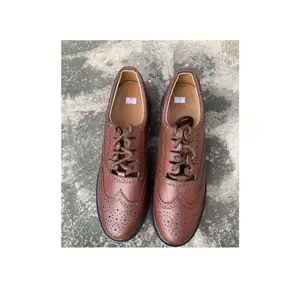 Best Quality Business Office Brogues Men Shoes Leather Piper Ghillie Brogues New Business factory custom men's dress shoes