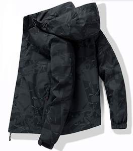 Conjunto Deportivo Familiar de Lona con Cuello Alto, Chaqueta Cortavientos Impermeable y Transpirable con Cremallera para Invierno, Unisex, para Montañismo - Product Image 5