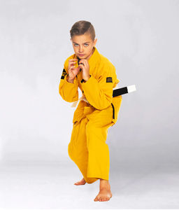 Precio al por mayor niños Karate Bjj Gis en Personalizar Logo brasileño Camo Jiu Jitsu 100% algodón BJJ Gis Karate Bjj Gis Kimono - Product Image 3