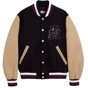 Chaqueta Universitaria Varsity de Algodón y Forro Polar, Chaqueta de Béisbol Universitaria para Hombre, Fabricante de Ropa - Product Image 3