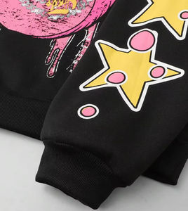 Conjunto Casual de 2 Piezas para Hombre, Sudadera con Capucha y Pantalones Acampanados con Estampado DTG, Diseño Personalizado para la Temporada de Invierno, Talla XL - Product Image 4