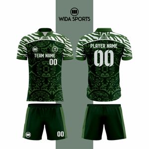 Uniforme de Fútbol Personalizado por Sublimación para Hombre, Conjunto de Entrenamiento 100% Poliéster, Transpirable, de Malla, con Flujo de Aire, Elástico, Cómodo, de Secado Rápido - Product Image 3