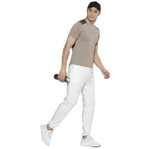 Men's Athletic O-Neck <b>T</b>-<b>Shirt</b> Quick Dry Breathable Regular Fit Solid Pattern 220 Grams Canvas Knitted Blank Running Workout - Product Image 5