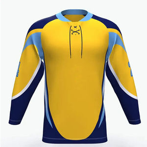 เสื้อฮ็อกกี้น้ำแข็งดีไซน์ใหม่ชุดฮ็อกกี้น้ำแข็งชุดเสื้อฮ็อกกี้น้ำแข็งออกแบบได้ตามต้องการ - Product Image 1