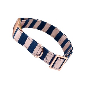 Dog <b>Collar</b> Rose Gold Printed <b>Pet</b> <b>Collars</b> Cotton Material Daily Use Adjustable <b>Pets</b> <b>Collars</b> Dogs Suppliers Wholesaler - Product Image 1
