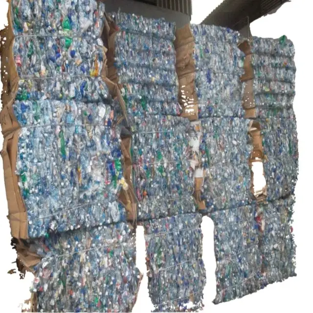 Esmeril-restos de plástico de tambor azul, bote de leche de HDPE