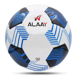 ลูกฟุตบอล Alaay ลูกฟุตบอลทางการขนาด5ไซส์4ลูกบอลเย็บติดด้วยเครื่องจักรลูกบอลกลางแจ้งเล่นฟุตบอลฝึกซ้อม - Product Image 1