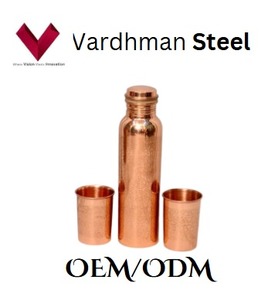 2025 Hot Selling 1L Copper Infused Flask Best of Ancient Tradition and Modern Hydration <b>Stainless</b> <b>Steel</b> <b>Tumbler</b> - Product Image 4