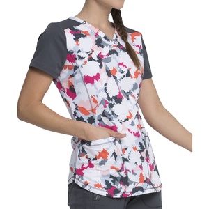 Fashionable Stretchy Medical Scrubs <b>Doctor</b> Nurse Uniform Cheap Prices Wholesale Stylish Hospital Scrubs For Women - Product Image 6