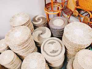 แผ่นผนังหญ้าทะเลทำด้วยมือ: เพิ่มเสน่ห์ของธรรมชาติและสไตล์โบฮีเมียนให้กับบ้านของคุณด้วยของตกแต่งที่ไม่เหมือนใครชิ้นนี้ - Product Image 2