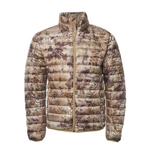 Lightweight Warm Canvas Stand Collar Winter Outdoor Customized High Quality OME Service Puffer <b>Jacket</b> for Men - Product Image 1