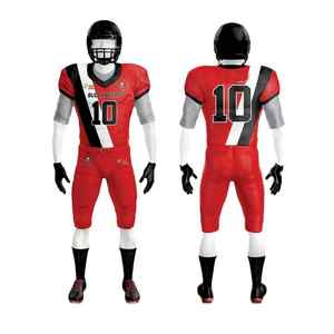 Vente en gros pas cher uniforme de football américain brodé pour hommes, uniforme de rugby pour toutes les équipes, expédition de haute qualité - Product Image 1