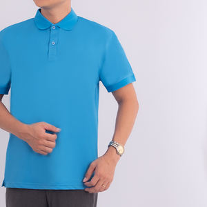 Polo unisexe TShirt respirant, tissu extensible, logo gratuit idéal pour la salle de sport, l'uniforme de bureau et la promotion - Product Image 4