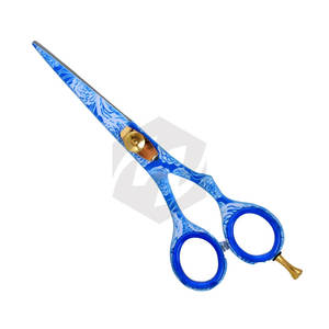 Kit de Tijeras de Peluquería con Recubrimiento de Papel, Navaja de Peluquería Personalizada y Tijeras de Entresacar, Juego de Tijeras de Acero Inoxidable de 5.5 Pulgadas - Product Image 2