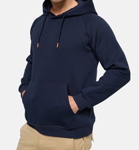 Sudadera con Capucha para Hombre, Estilo Nuevo, Color Sólido, 100% Algodón, Serigrafía Ecológica, Transpirable, Precio Bajo, Servicio OEM, Personalizable - Product Image 3
