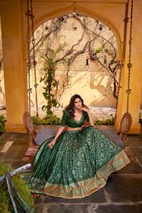 Attractive Look Perfect Partywear Designer Lehenga Choli with Beautiful Dupatta Designer Wedding Wear Lehenga Choli with Fancy - Product Image 2