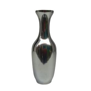Vase à fleurs en aluminium avec finition polie brillante pour la décoration intérieure Vase à fleurs de décoration de table de qualité supérieure - Product Image 1
