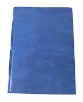 Vente chaude, fabricant personnalisé, logo personnalisé, agenda de bureau, carnet en cuir, carnets pour étudiants, planificateur de couleur bleue