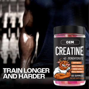 Suplemento <span class=keywords><strong>Pre</strong></span>-Entrenamiento de Marca Privada, Gomitas Energéticas con Creatina Monohidrato <span class=keywords><strong>para</strong></span> <span class=keywords><strong>el</strong></span> Crecimiento Muscular en Adultos - Product Image 4
