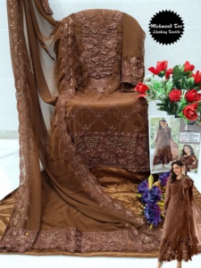 ผ้าคอตตอนเนื้อหนาปักลายรูปชอลวาร์ Kameez Kurti เสื้อผ้าลำลองใหม่สวยงาม - Product Image 4