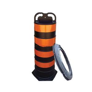 Meilleur baril de trafic anti-collision barrière de sécurité routière en plastique réfléchissant pour dispositif de sécurité routière en cas d'accident de voiture - Product Image 2