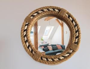 Espejo de Pared de Vidrio Hecho a Mano de Alta Calidad, Moderno, Elegante y Ecológico, Decorativo para el Hogar, con Color Personalizable, Precio Bajo - Product Image 2