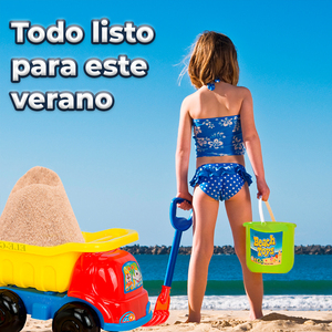 Set da Spiaggia in Plastica da 11 Pezzi per Bambini, Giocattoli Estivi da Esterno a Forma di Camion - Product Image 6