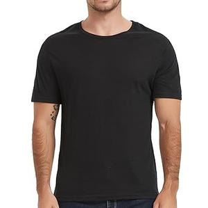Camiseta de Lana Merino para Hombre, de Alta Calidad, Personalizable, Ligera, de Secado Rápido, Venta Directa de Fábrica - Product Image 1