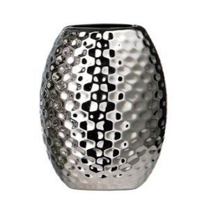 Floor Vases Tall Wedding Iron Metal Modern Flower Vase Handmade <b>Hammered</b> Silver Finishing Luxury Christmas Space High Quality - Product Image 1