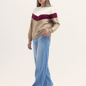 Sudaderas Casuales de Invierno para Mujer, Personalizadas con Logotipo Frontal, Mangas Largas, Tela de Felpa, Colores y Diseños Personalizados - Product Image 3