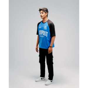 Camiseta Deportiva Raglan Dropout University, 100% Poliéster, 180g, Jersey, Corte Holgado, Diseño Sólido, Impresión Serigráfica - Product Image 5