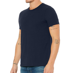 Camiseta de Manga Corta Unisex de Polialgodón Bella Canvas, Color Azul Rey Verdadero con Lavado Ácido, Camisetas para Hombre - Product Image 5